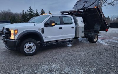 2019 Ford F-550 Super Duty Dump Truck – 4WD, Crewcab