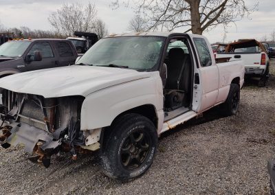 white pickup truck