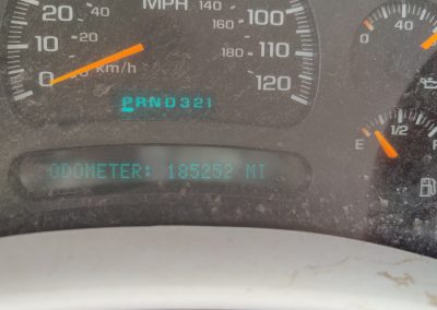 pickup truck odometer