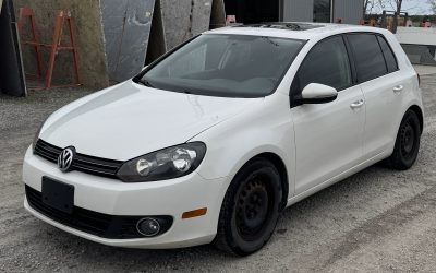 2013 Volkswagen Golf TDI manual transmission
