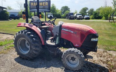 2014 Case Farmall 35c Tractor, loader, backhoe