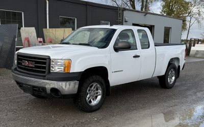 2008 GMC Sierra K1500 – WT Ext Cab Short Bed